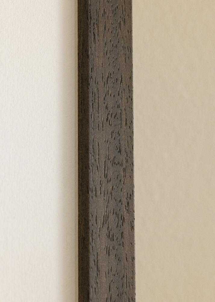 Cadre Brown Wood Verre Acrylique 25x50 cm