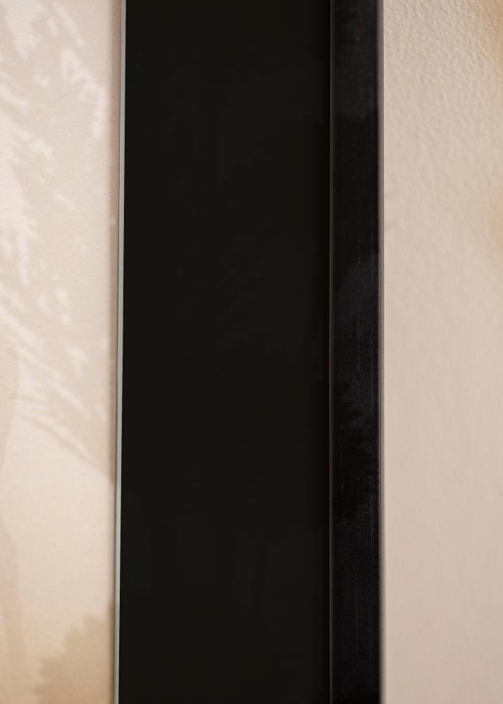 Cadre Galant Noir 35x50 cm - Passe-partout Noir 11x17 pouces