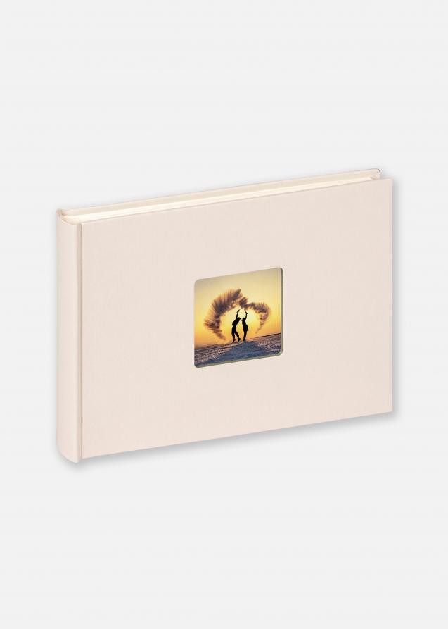 Fun Album de mariage Chamois - 22x16 cm (40 feuilles blanches/20 pages)