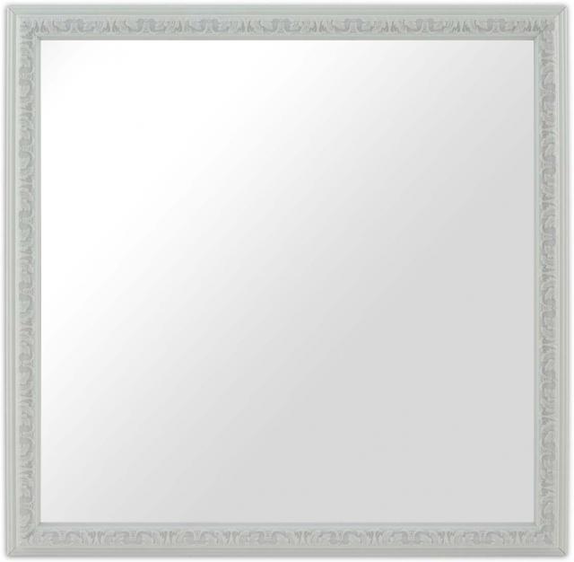 Miroir Nostalgia Blanc 40x40 cm