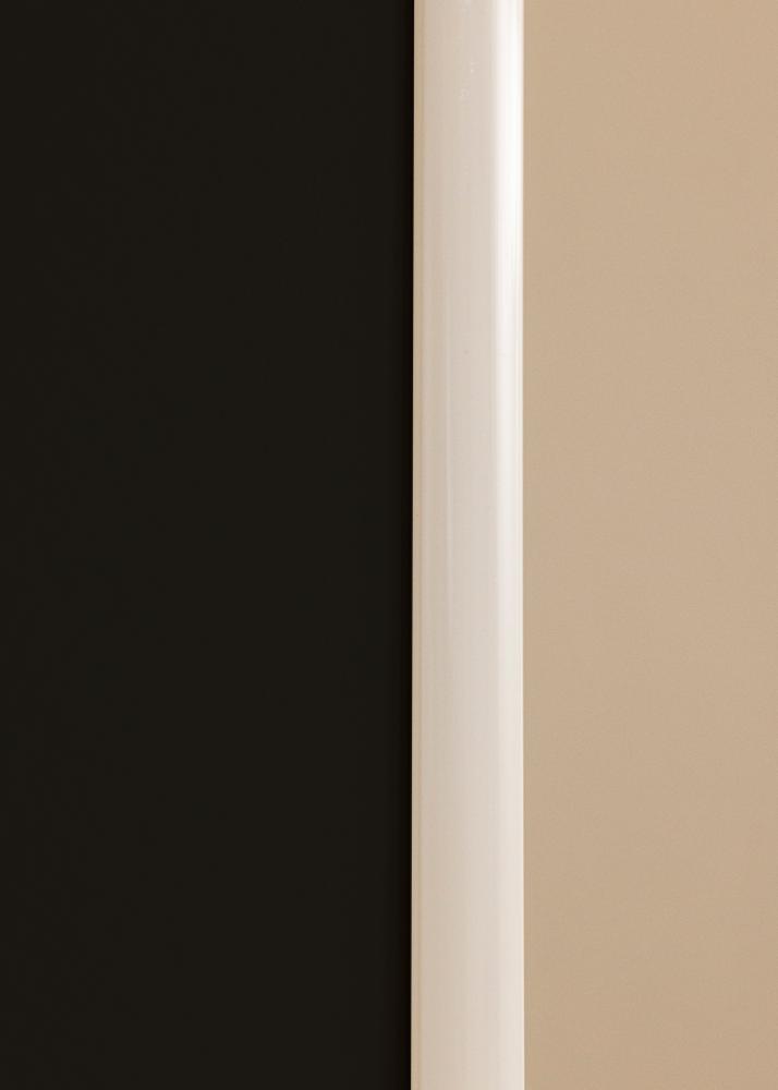 Cadre New Lifestyle Blanc 50x70 cm - Passe-partout Noir 33x56 cm
