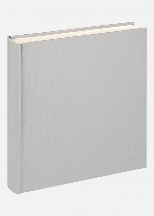 Cloth Album Gris - 28x29 cm (100 Pages blanches / 50 Feuilles)