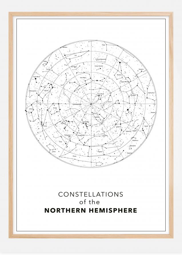 Northern hemisphere Poster