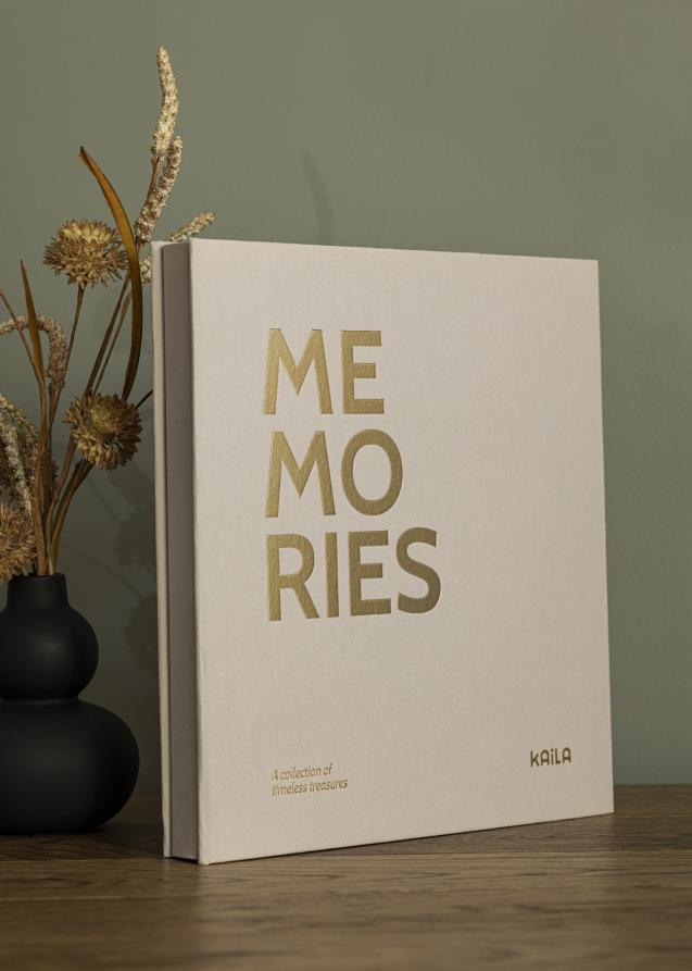 KAILA Album Photo Memories Cream - 300 images en 10x15 cm
