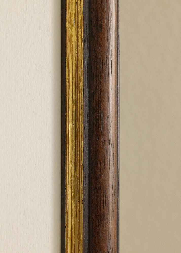 Cadre Siljan Verre Acrylique Brun 35x35 cm