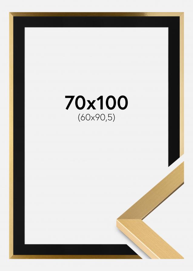 Cadre Selection Or 70x100 cm - Passe-partout Noir 61x91,5 cm