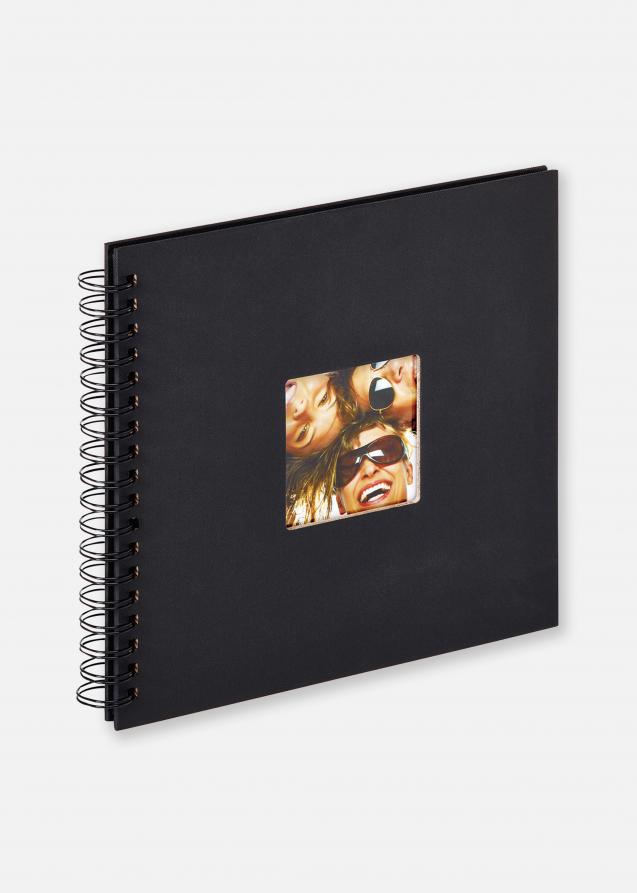 Fun Album spirale Noir - 26x25 cm (40 pages noires / 20 blad)