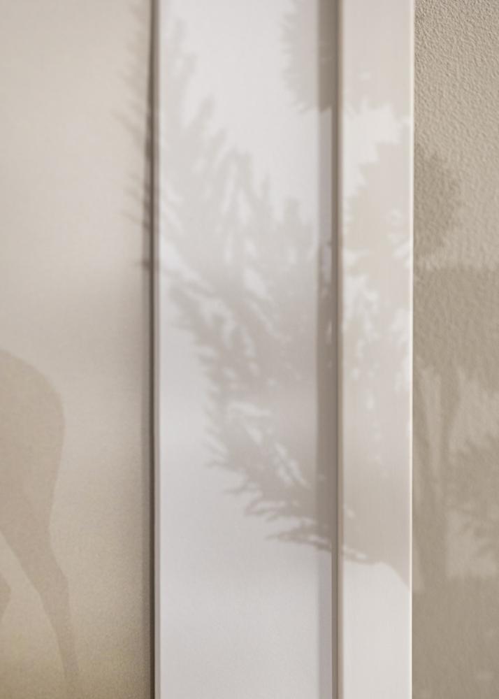 Cadre Stilren Blanc 70x100 cm - Passe-partout Blanc 61x91,5 cm