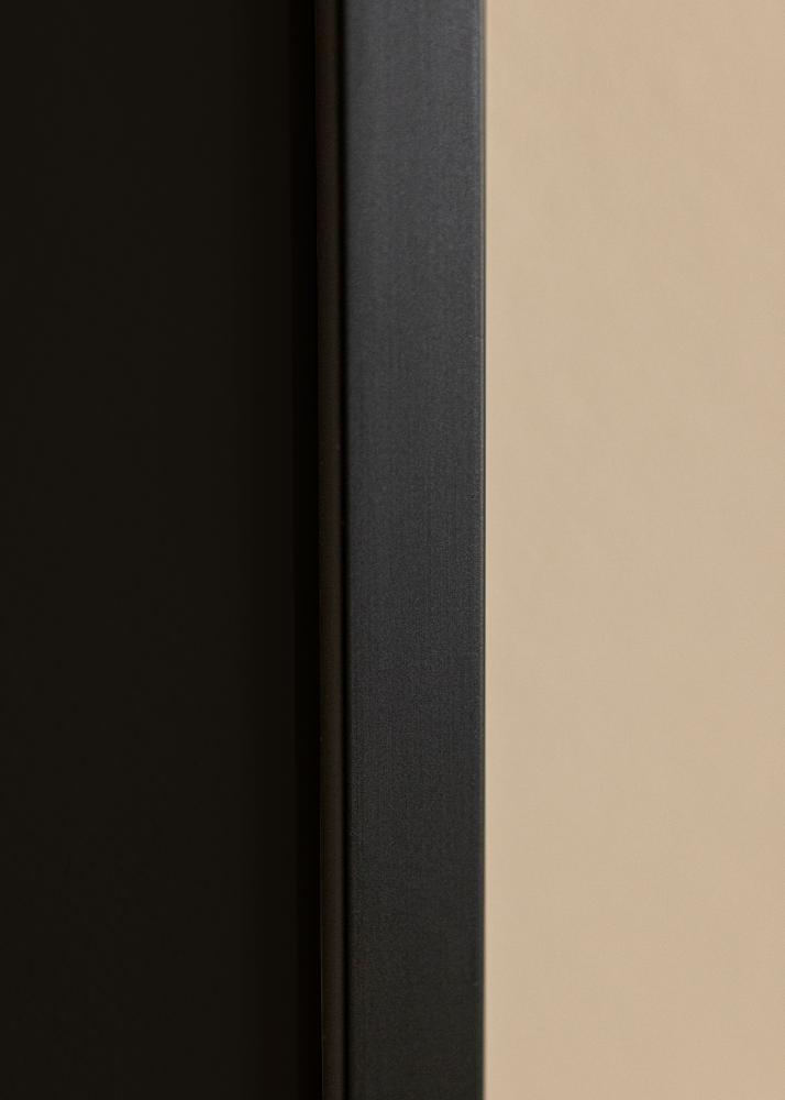 Cadre E-Line Noir 40x50 cm - Passe-partout Noir 28x35 cm