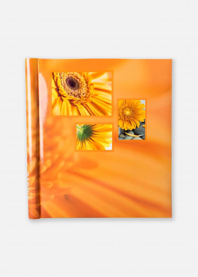 Singo Album autocollant Orange (20 pages blanches / 10 feuilles)