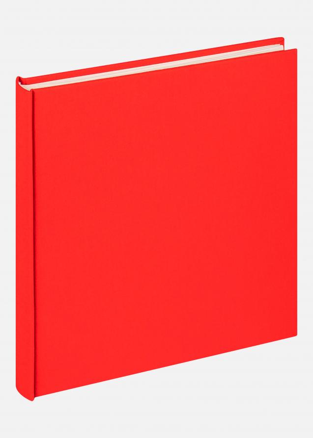 Cloth Album Rouge - 22,5x24 cm (40 Pages blanches / 20 Feuilles)