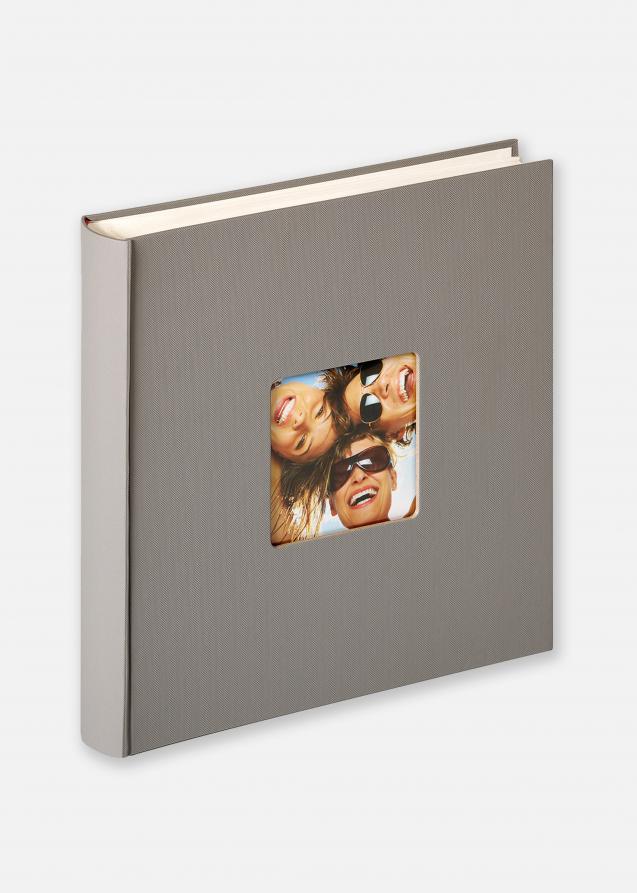 Fun Design Gris - 30x30 cm (100 Pages blanches / 50 feuilles)