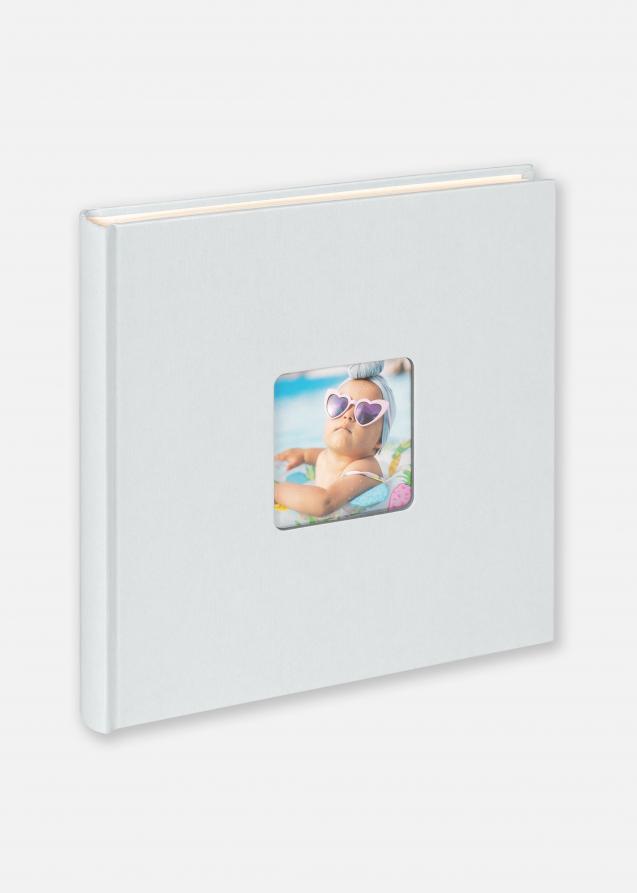 Fun Album bébé Bleu - 26x25 cm (40 pages blanches/20 feuilles)