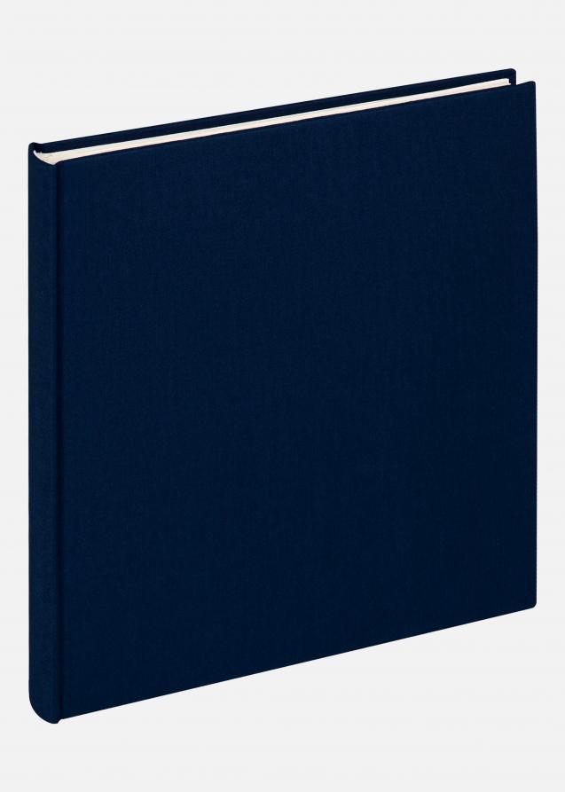 Cloth Album Bleu - 22,5x24 cm (40 Pages blanches / 20 Feuilles)