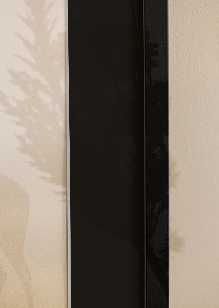 Cadre Trendy Noir 50x50 cm - Passe-partout Noir 35x35 cm
