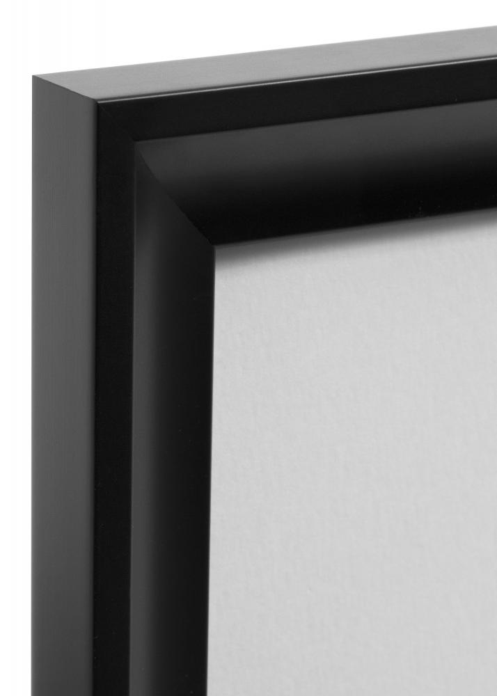 Cadre jaren Noir 70x100 cm - Passe-partout Blanc 62x93 cm