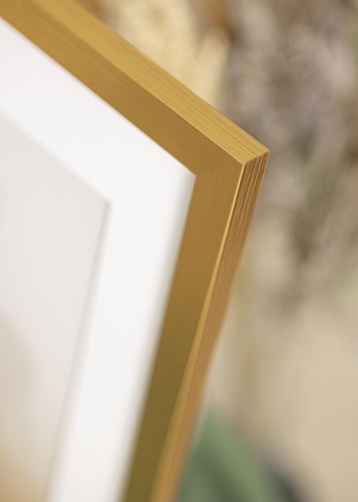 Cadre Gold Wood Verre Acrylique 40x60 cm