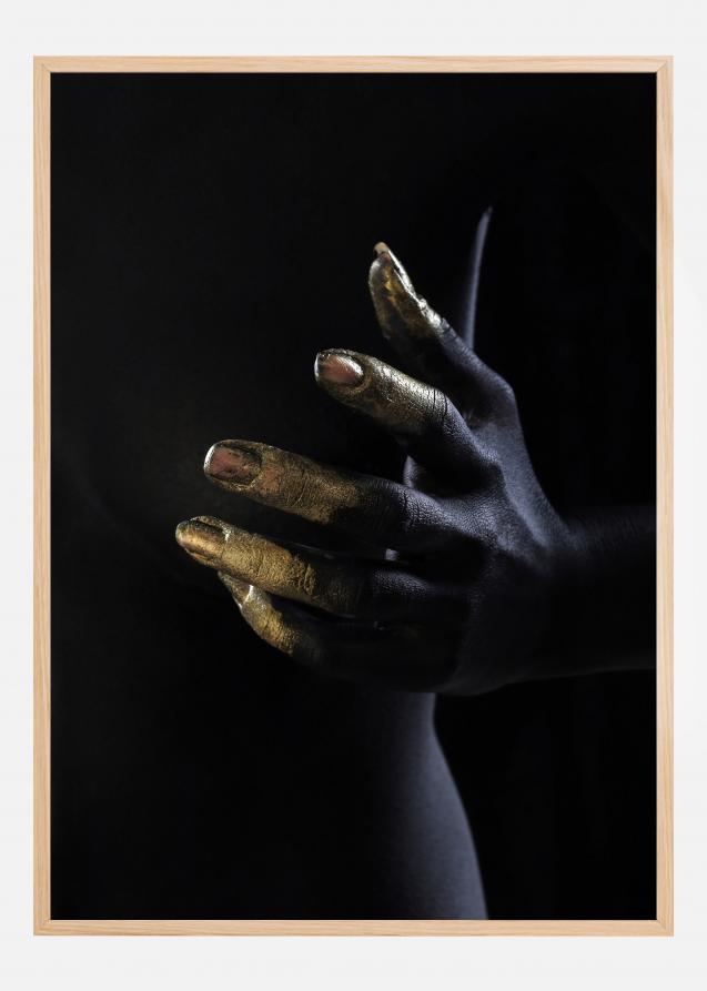 Golden Hands I Poster