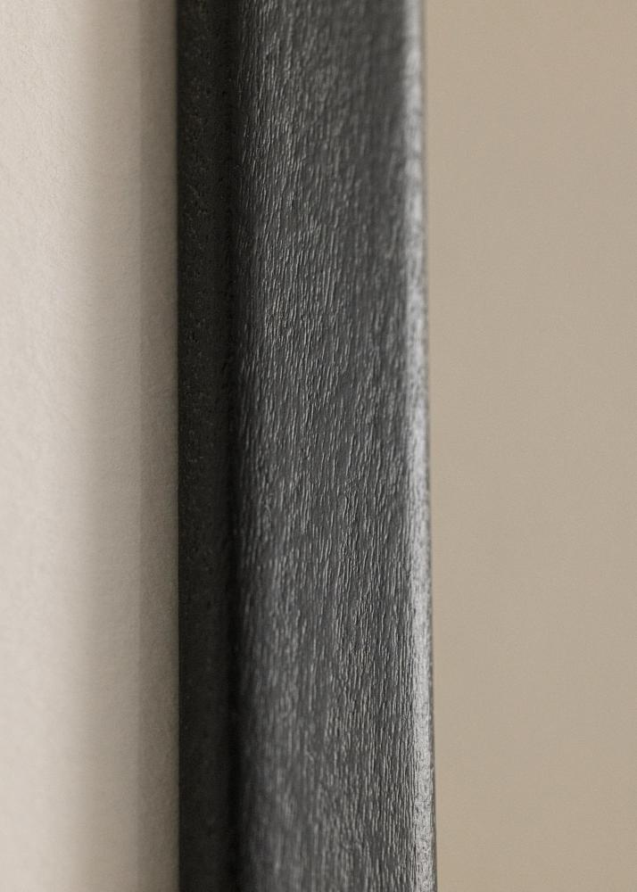 Cadre Kaspar Noir 35x45 cm - Passe-partout Blanc 24x34 cm