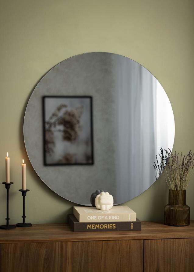 KAILA Miroir rond Smoked Grey diamètre 90 cm
