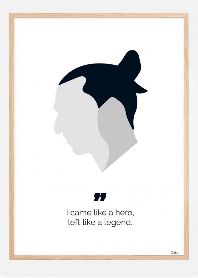 Zlatan the legend Poster