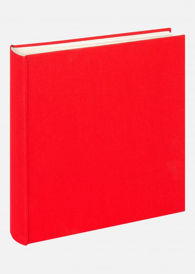 Cloth Album Rouge - 28x29 cm (100 Pages blanches / 50 Feuilles)