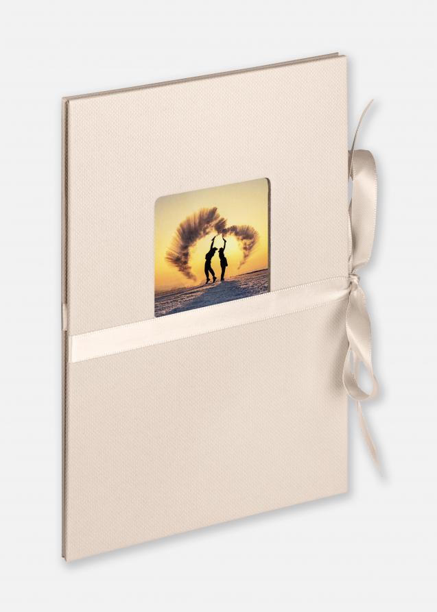 Fun Leporello Album de mariage Chamois - 12 images en 10x15 cm