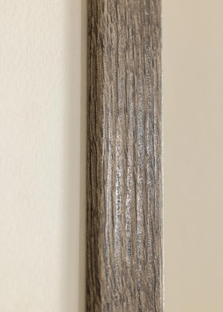 Cadre Fiorito Verre acrylique Noyer 50x70 cm