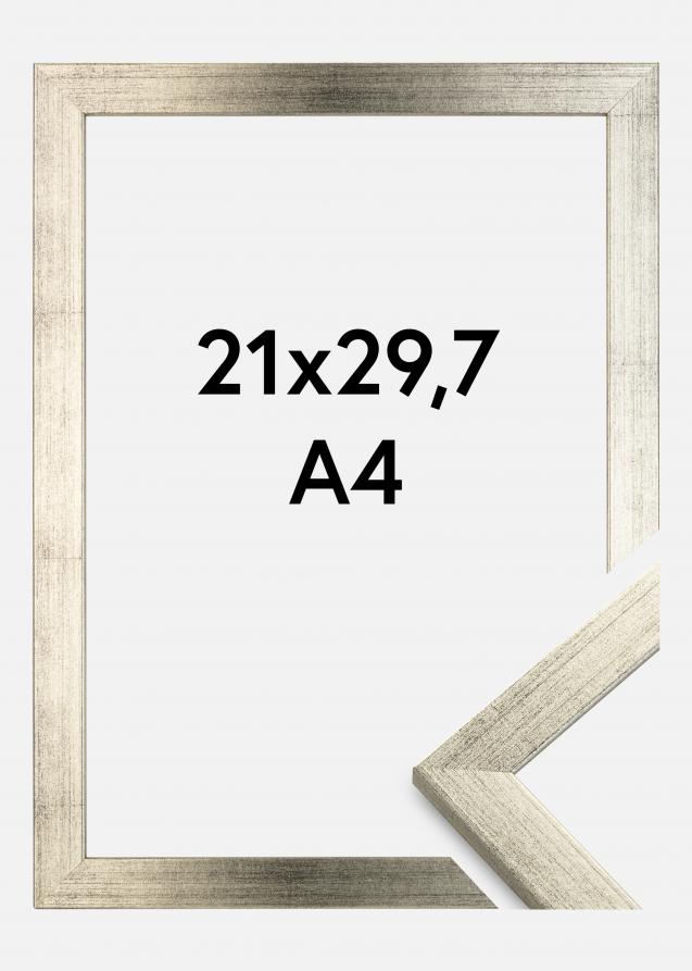 Cadre Stilren Verre Acrylique Argent 21x29,7 cm (A4)