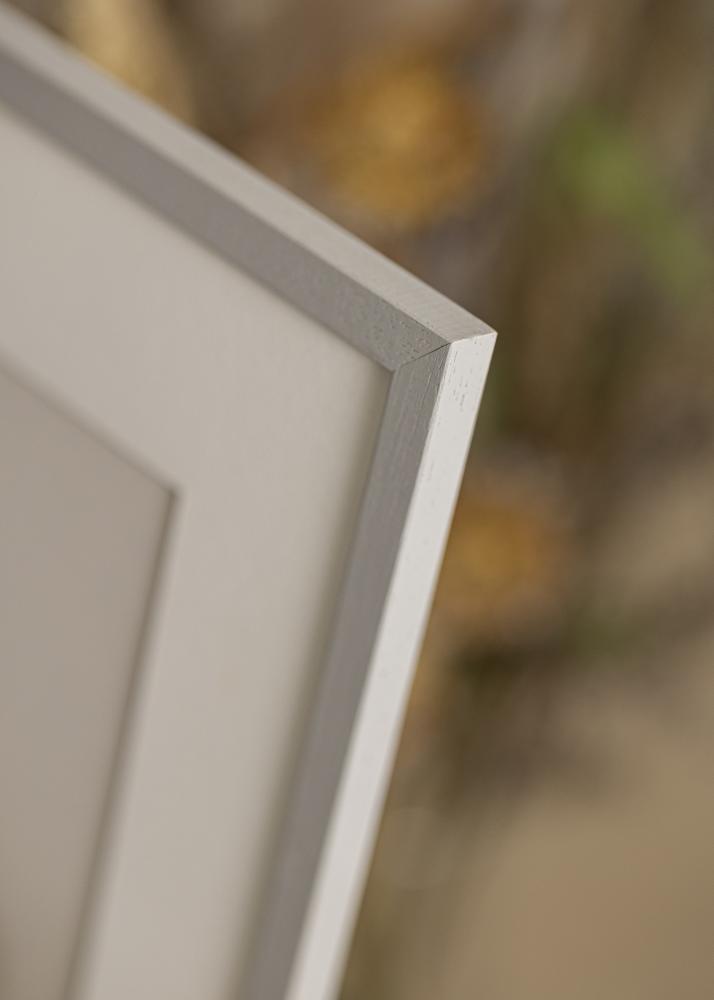 Cadre Edsbyn Grey 50x60 cm - Passe-partout Blanc 40x50 cm
