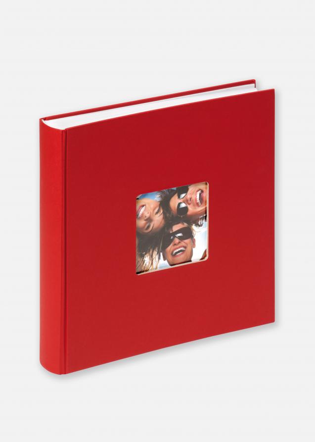 Fun Album Rouge - 30x30 cm (100 pages blanches / 50 feuilles)