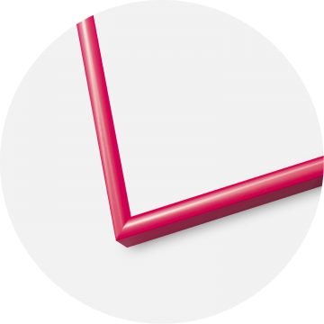 Cadre New Lifestyle Hot Pink 50x70 cm - Passe-partout Noir 16x24 pouces