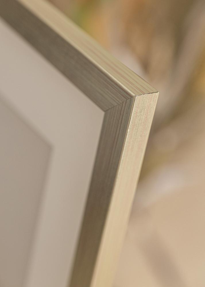 Cadre Silver Wood Verre Acrylique 32,9x48,3 cm (A3+)