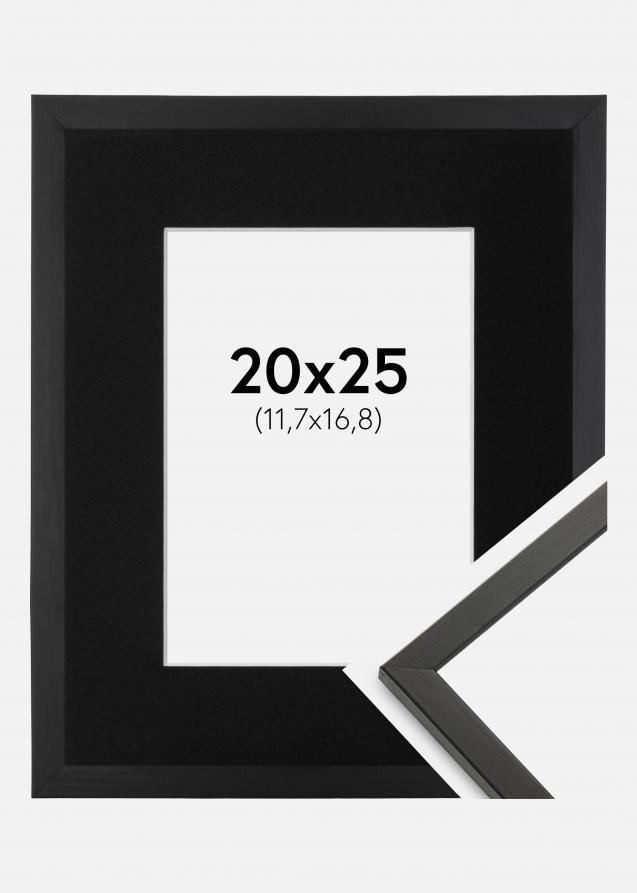 Cadre Galant Noir 20x25 cm - Passe-partout Noir 5x7 pouces