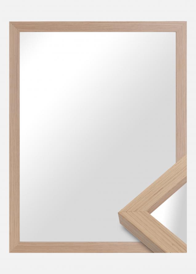 Miroir Blocky Chêne - Sur mesure