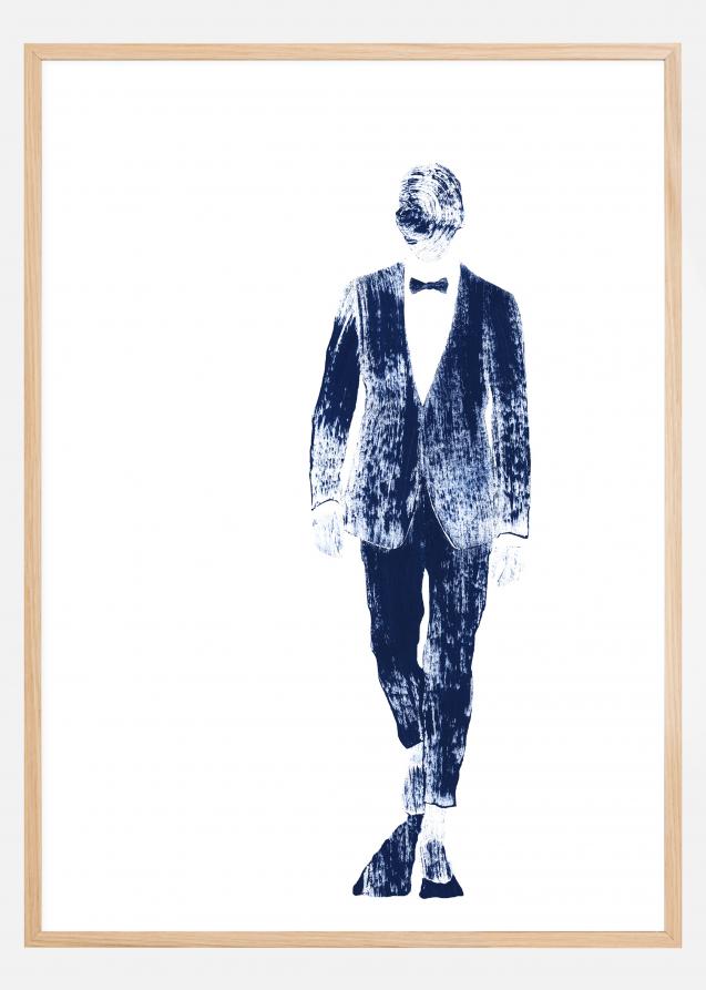 Pinstriped suit Poster