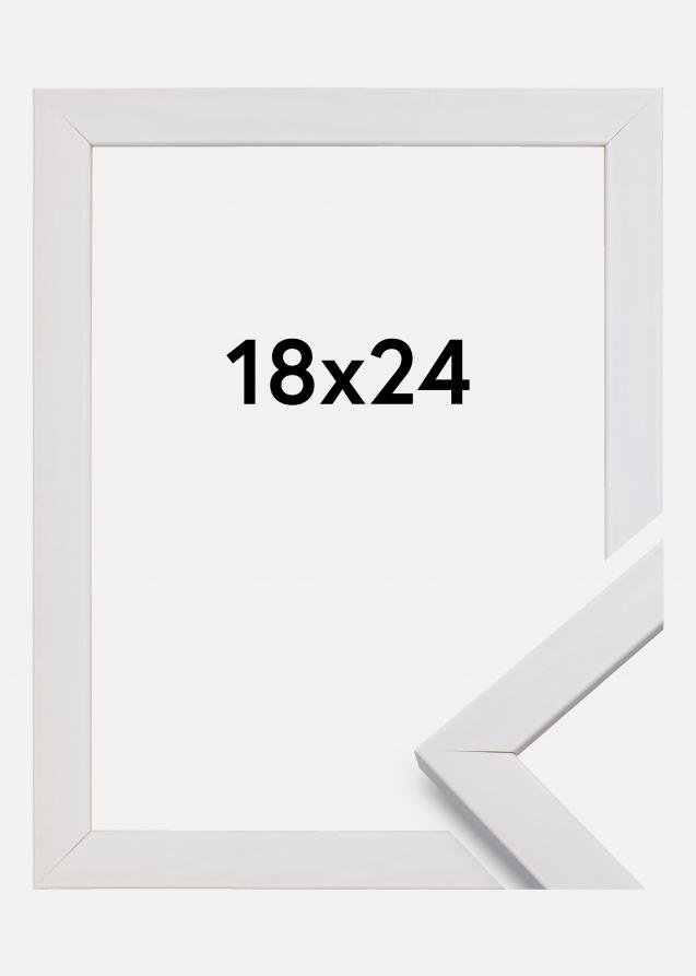 Cadre Stilren Verre Acrylique Blanc 18x24 cm