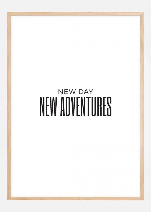New day - NEW ADVENTURES Poster