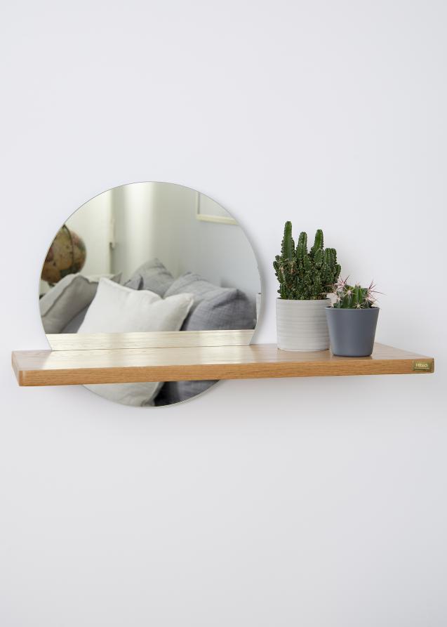 Miroir Round Shelf 26x50 cm