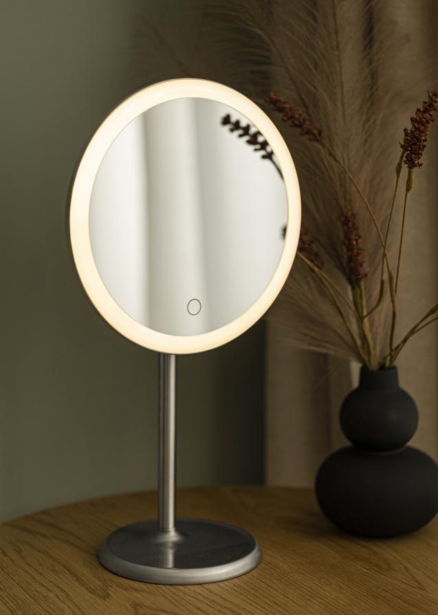 KAILA Miroir de maquillage Pillar LED Magnifying 20 cm Ø