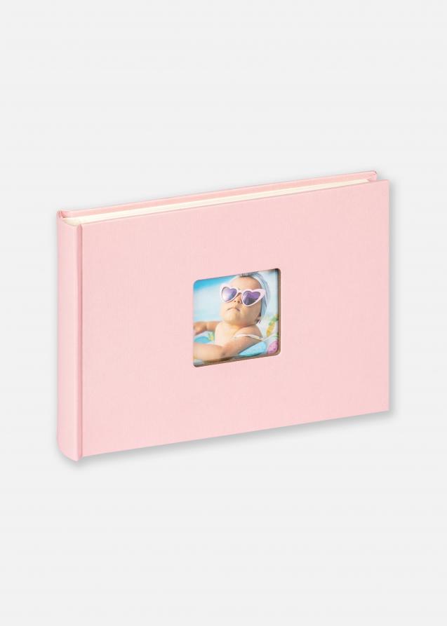 Fun Album bébé Rose - 22x16 cm (40 pages blanches/20 feuilles)