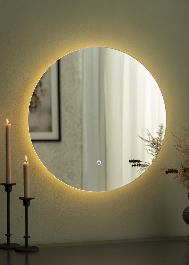 KAILA Miroir LED diamètre 60 cm