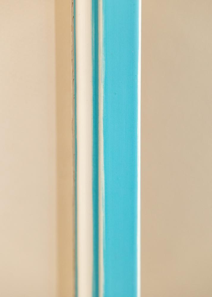 Cadre Diana Verre acrylique Bleu clair 60x90 cm