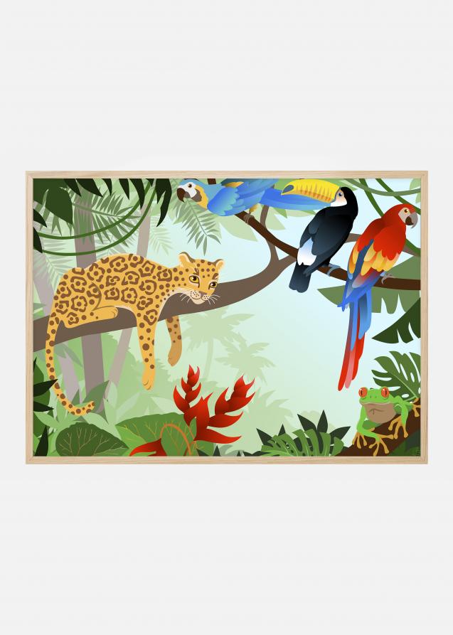 Jungle Animals Poster