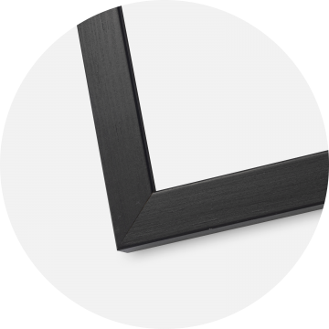 Cadre Stilren Noir 65x80 cm - Passe-partout Blanc 22x28 inches