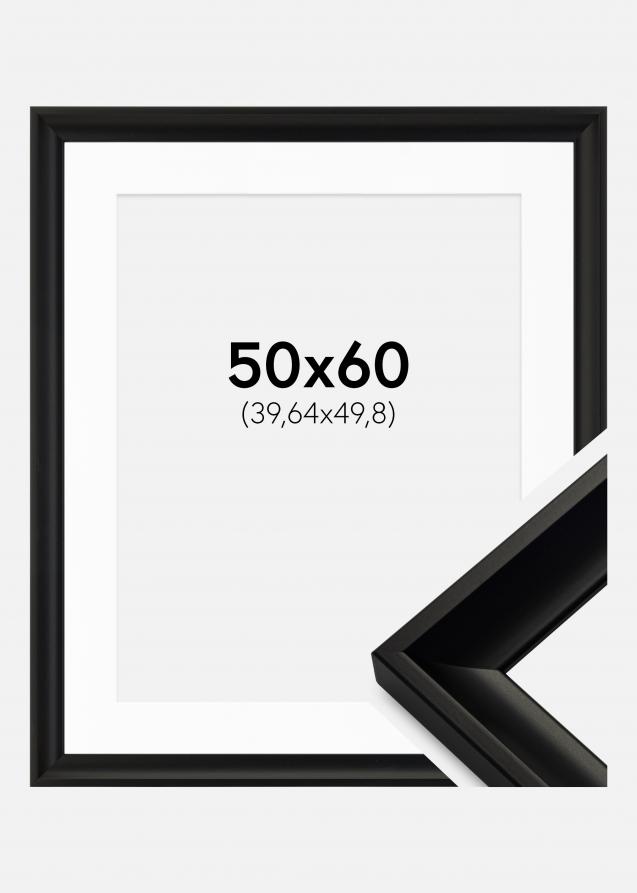 Cadre Öjaren Noir 50x60 cm - Passe-partout Blanc 16x20 inches