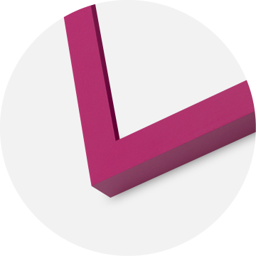 Cadre Selection Verre Acrylique Bubblegum Pink 40x60 cm