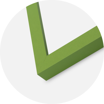 Cadre Selection Verre Acrylique Lime Green 40x60 cm