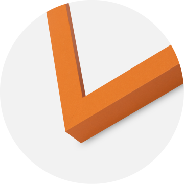 Cadre Selection Verre Acrylique Orange 40x60 cm