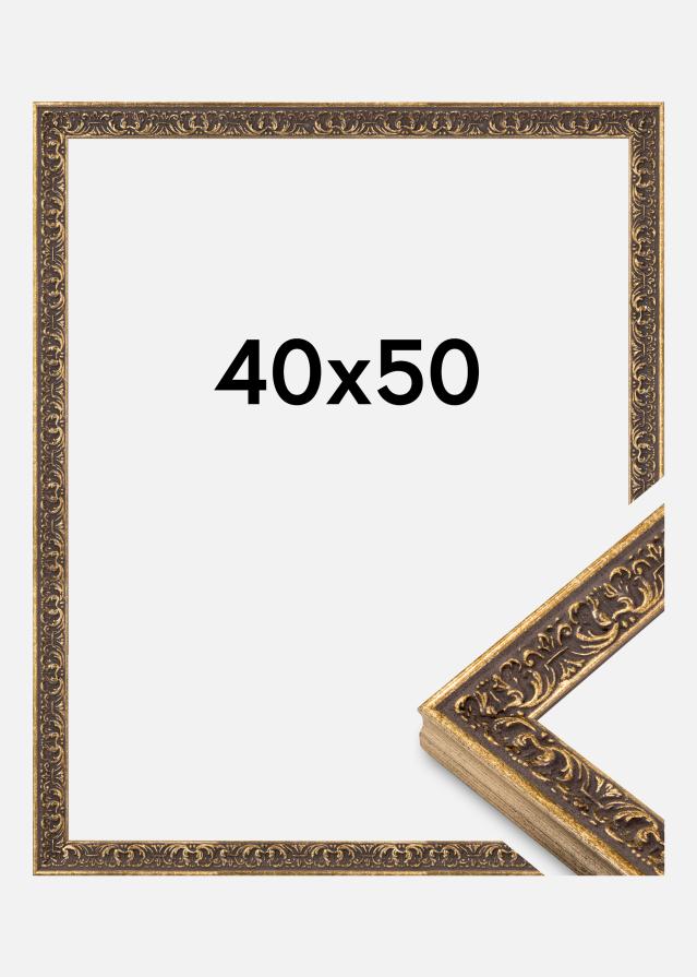 Cadre Amber Verre Acrylique Argent 40x50 cm